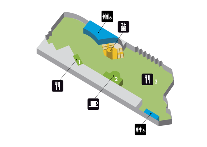 Bologna Airport G. Marconi Terminal maps