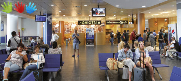 Ristorante in Sala imbarchi